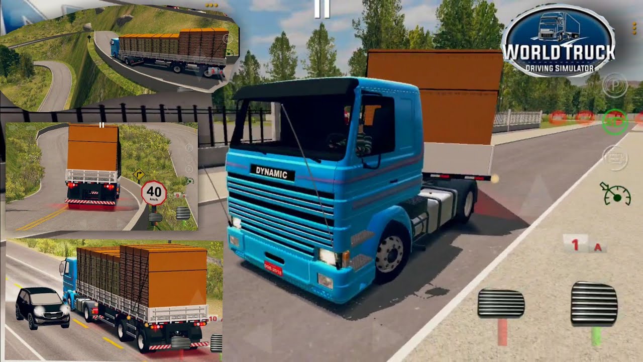 World Truck Driving Simulator - GamePlay #1 (Scania 2 Series 113/142)