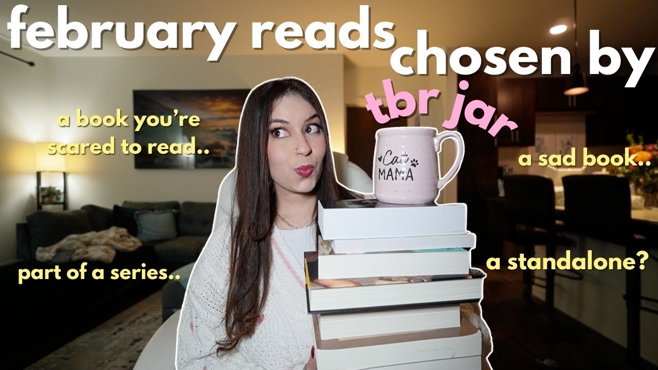 TBR jar picks my February reads! 🫙📖💘