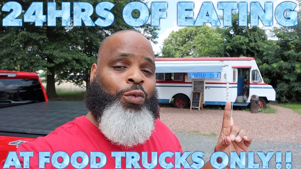 I Only Ate Food Trucks For 24 Hours! (Impossible Food Challenge)
