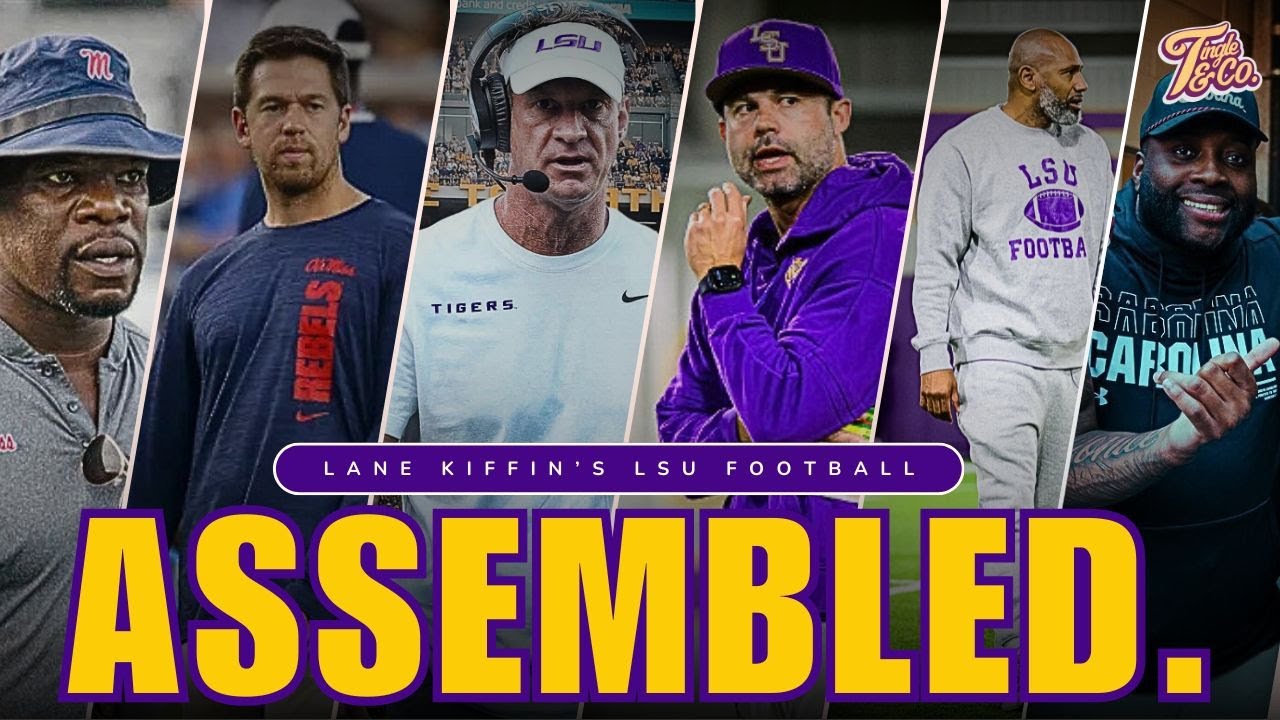 Lane Kiffin's STAR-STUDDED LSU Staff is Complete | The Push for Harlem Berry | PELS WIN 5 IN A ROW
