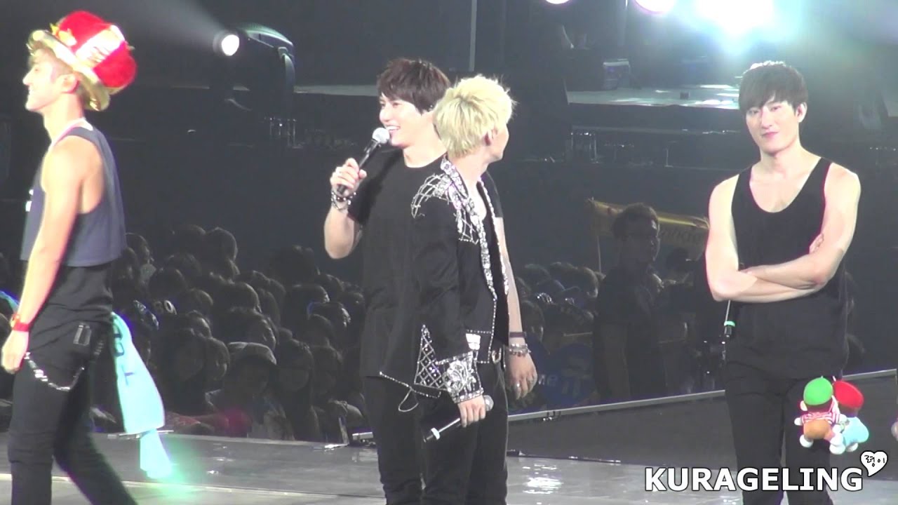 130812 Super Junior SS5 in TAIWAN - 圭賢 규현 Kyuhyun「我給你說個秘密喔」