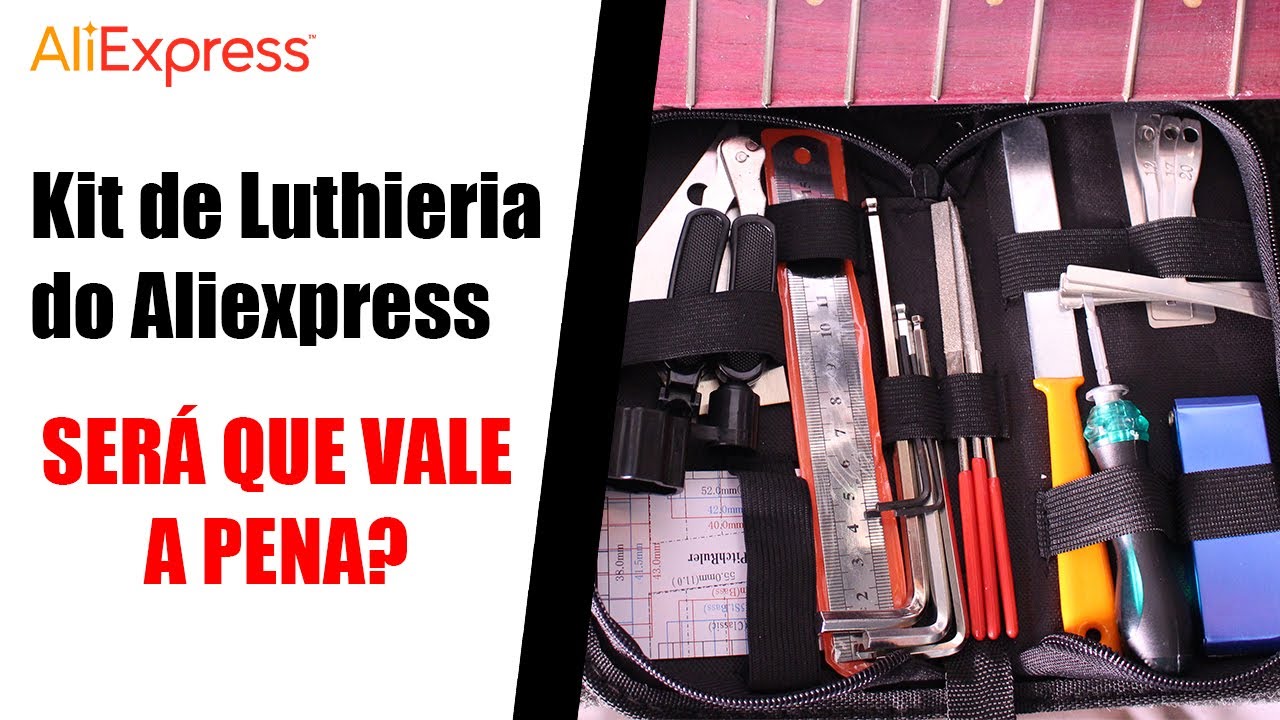KIT DE LUTHIERIA DO ALIEXPRESS: VALE A PENA? | O M&uacute;sico