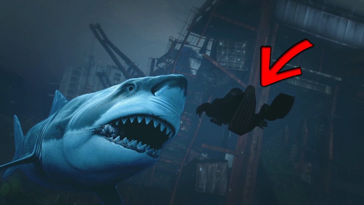 LE MYSTÈRE DU MÉGALODON DANS GTA 5!