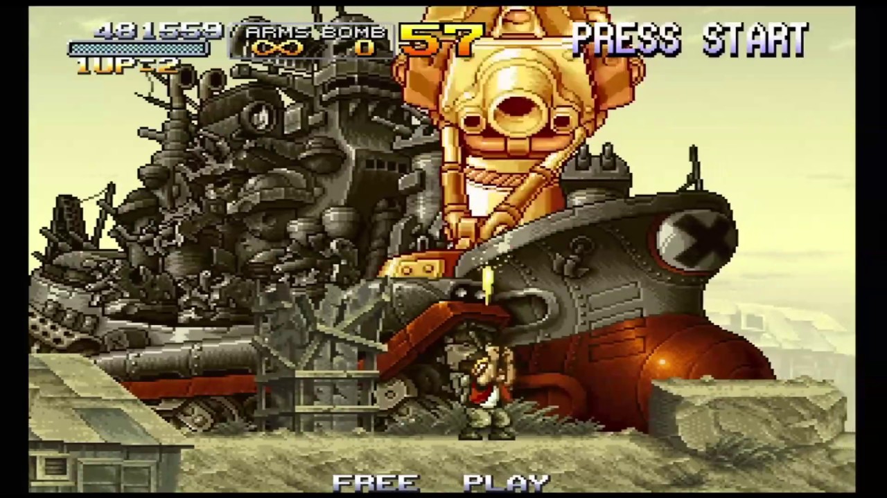 Metal Slug Anthology (PS4) Metal Slug X - Boss #4 Big Shiee