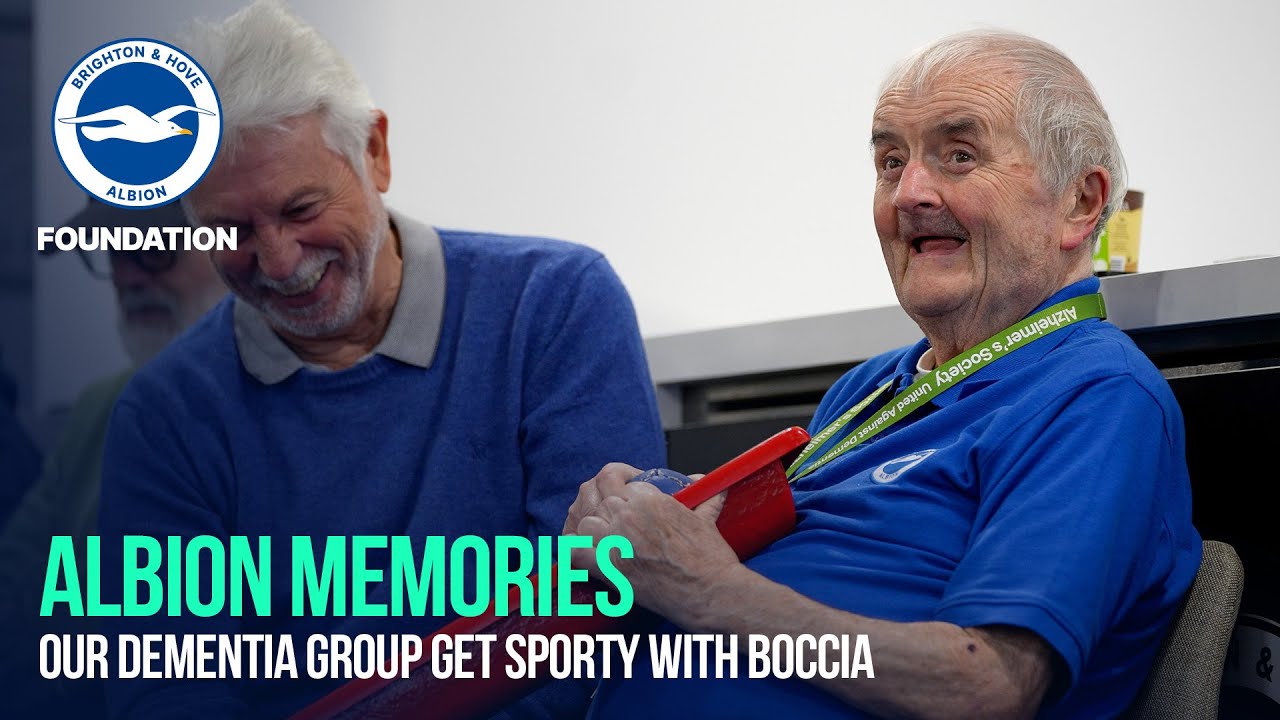 Our Albion Memories get active with boccia!