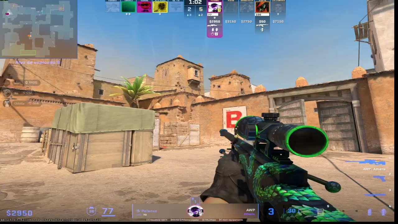 3 autistas jogando CS.