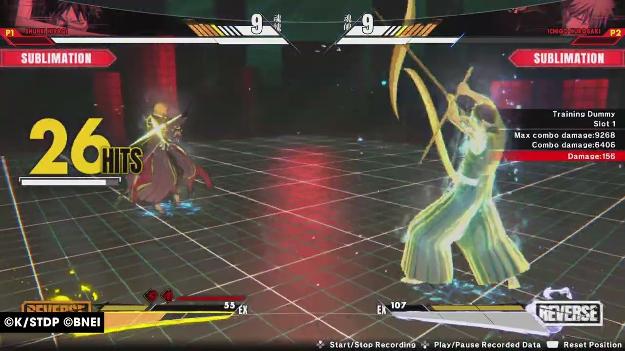 BLEACH Rebirth of Souls - Shuhei Hisagi Combo #3