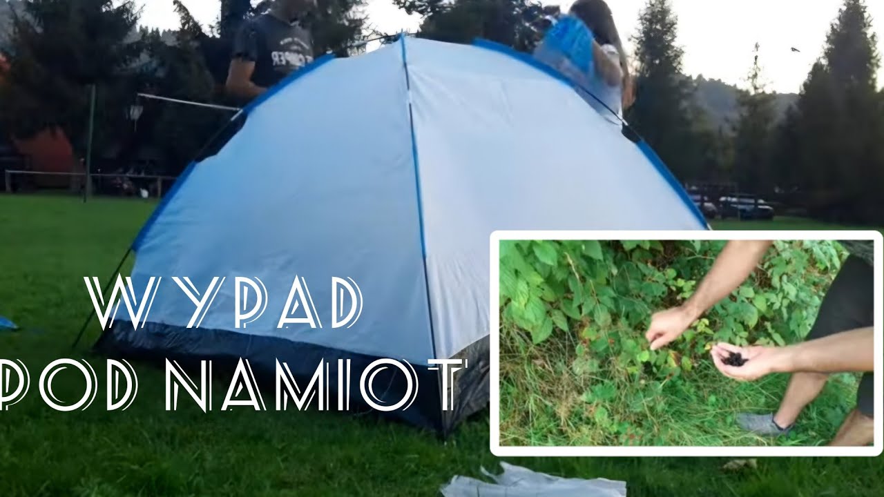 Kolejny wypad pod namiot 🏕 | Relaks nad rzeczką | Brenna