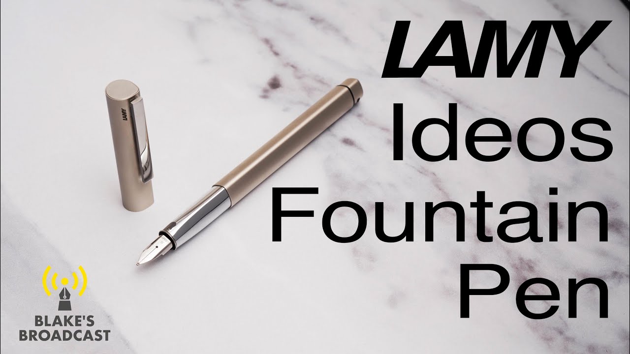 Обзор перьевой ручки Lamy Ideos 4K