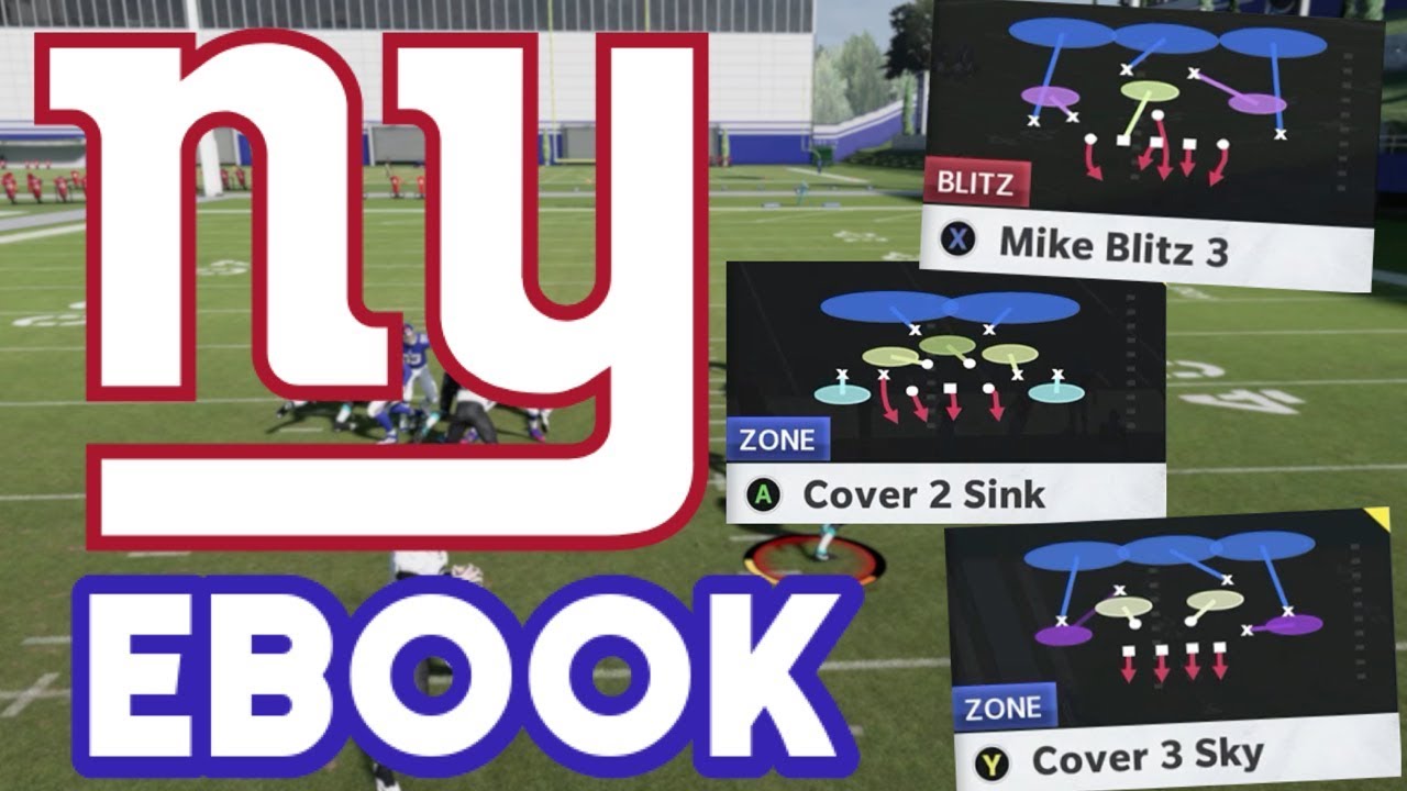FREE NEW YORK GIANTS DEFENSIVE EBOOK! LEARN THE BEST DEFENSE IN MADDEN 21!