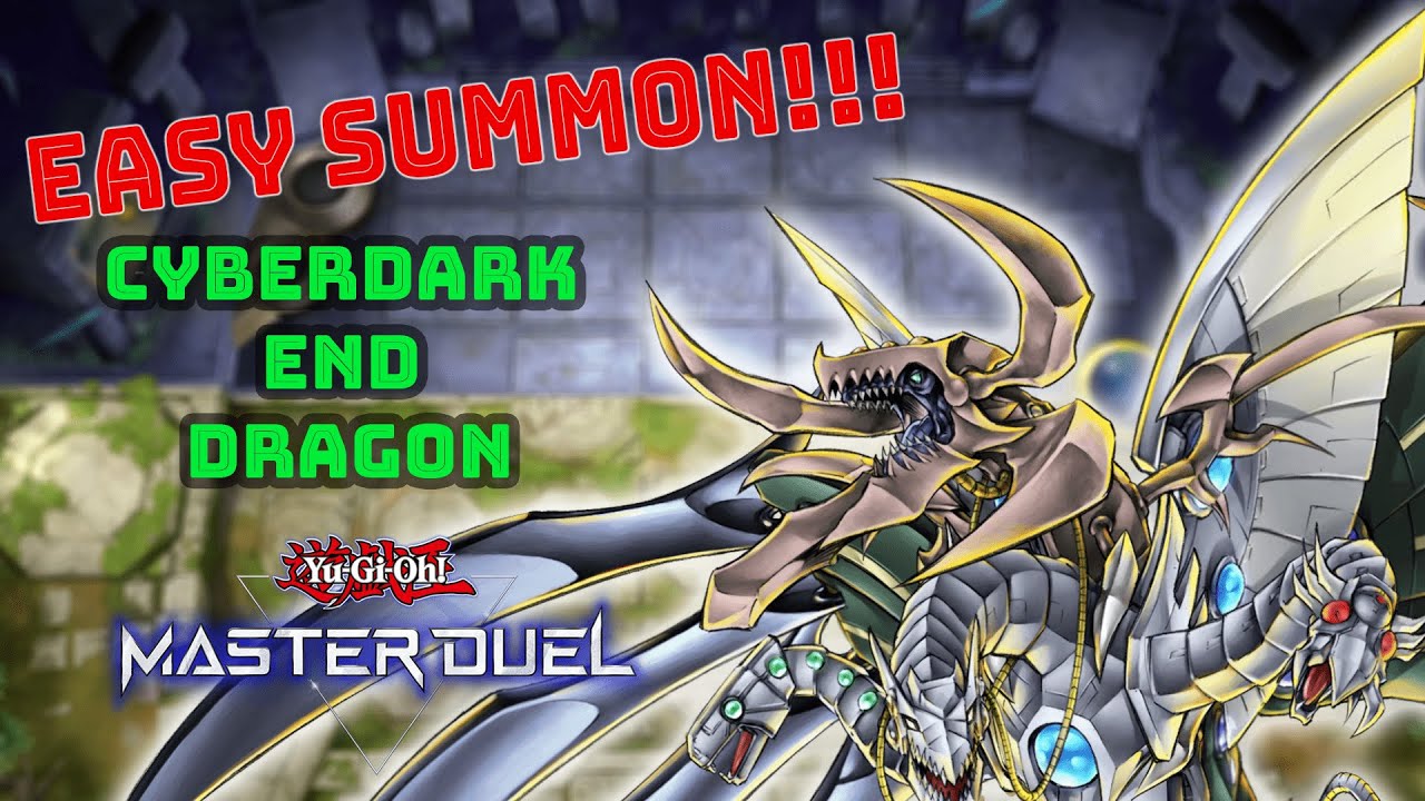 [Master Duel] EASY!! Summon  Cyberdarkness End Dragon COMBO