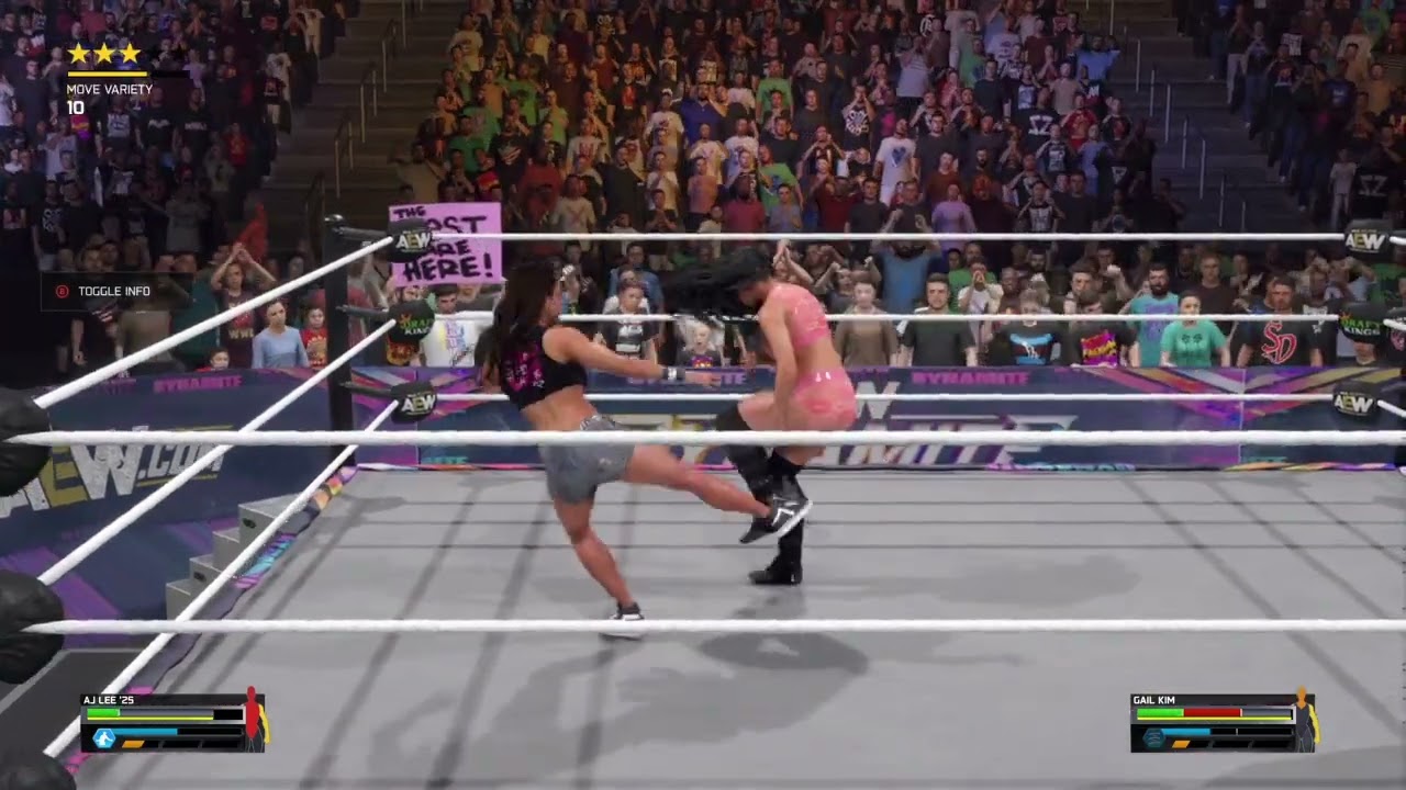 Aj Lee Vs Gail Kim