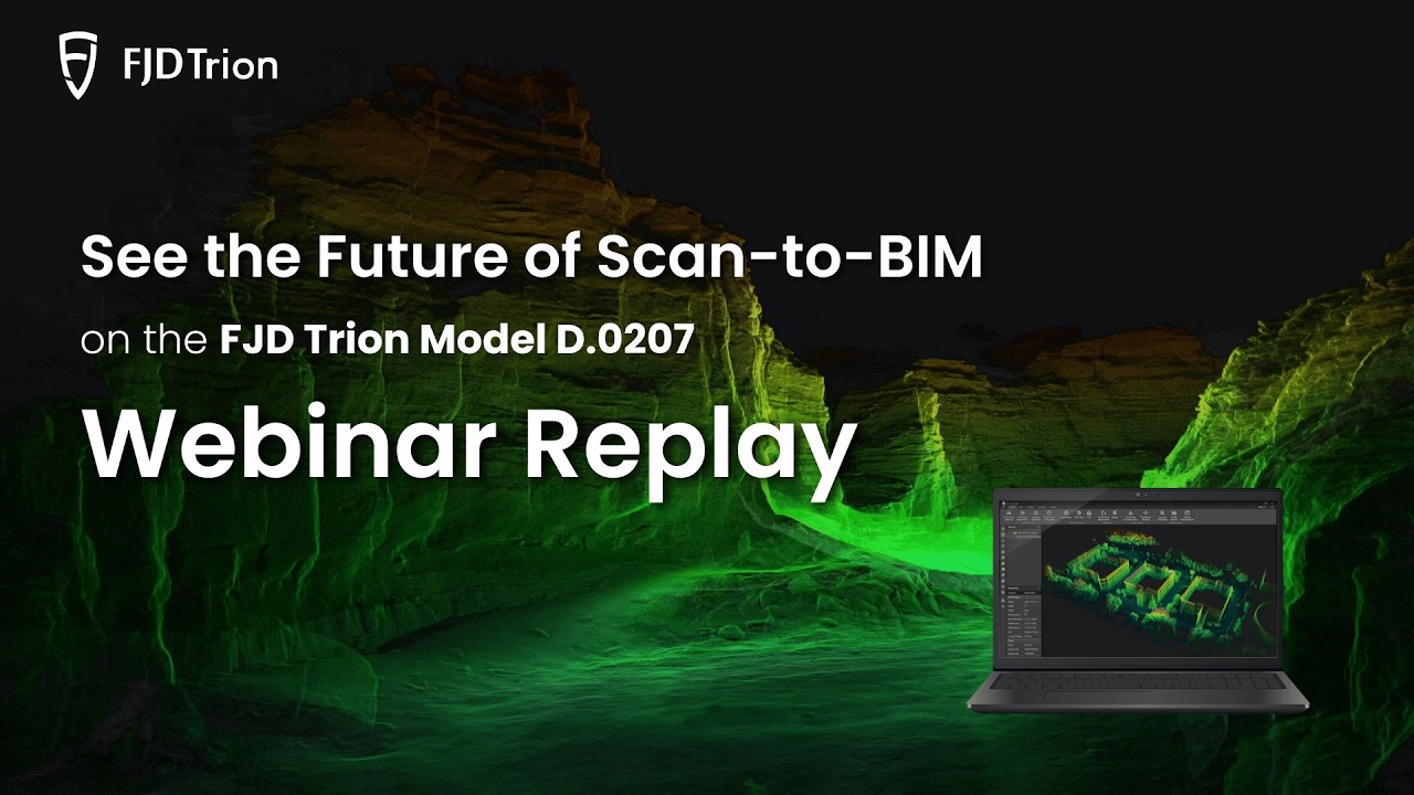 [Webinar Replay] FJD Trion Model D207 – New Revit Plug-in in Action