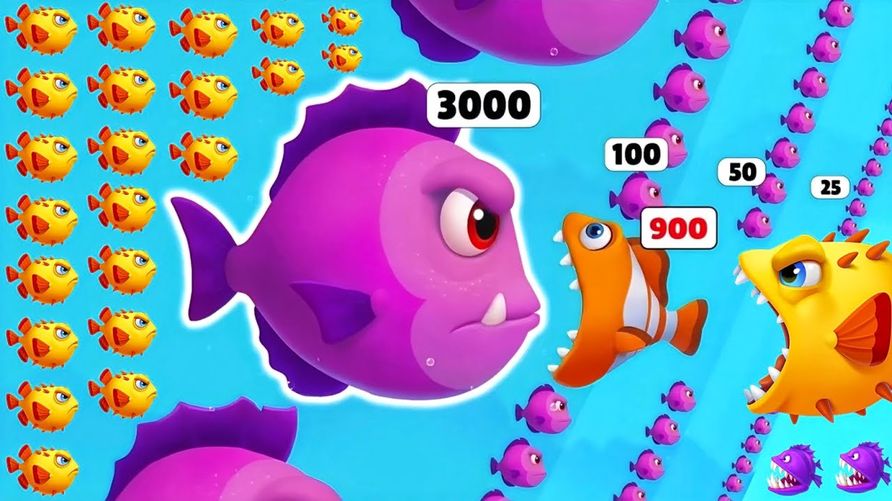 Fishdom 🐟 Monster Shark Extreme Attack 🔥 Fish Rescue from Monster Shark 🦈 Fishdom Ads Level 353