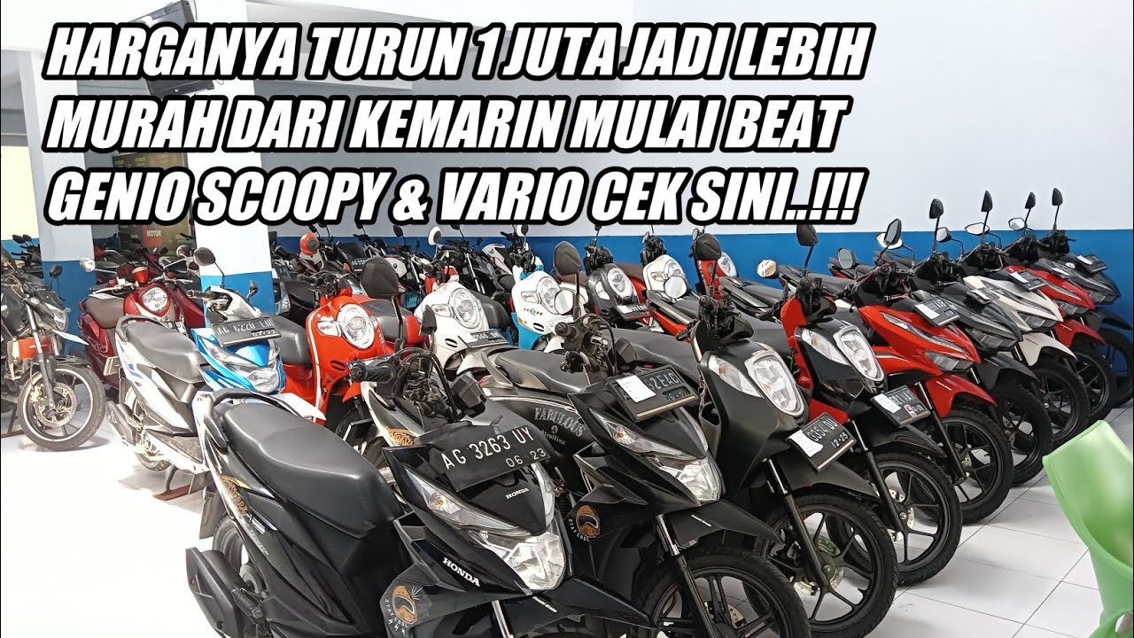 UPDATE MOKAS SCOOPY, BEAT, VARIO125/150 KONDISI MULUS ISTIMEWA