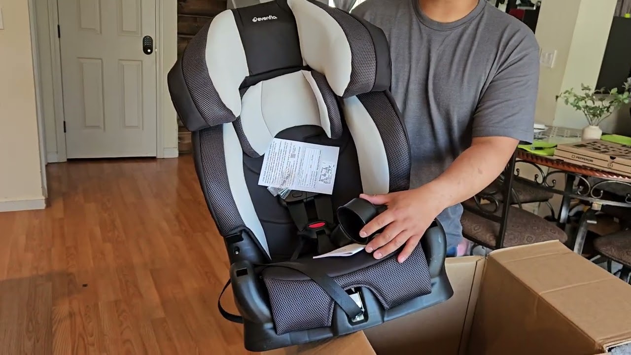 Evenflo Chase plus 2in1 car seat unboxing
