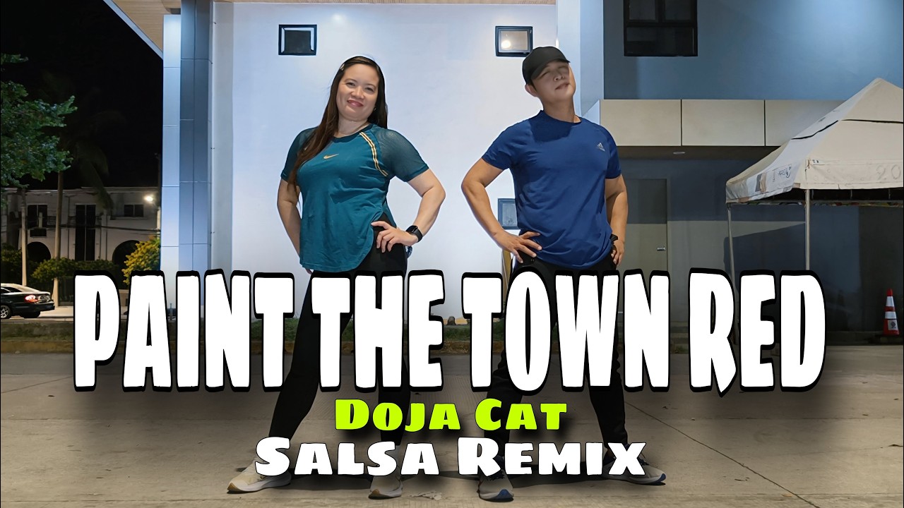 PAINT THE TOWN RED - DOJA CAT (SALSA REMIX) DANCE WORKOUT | Zumba