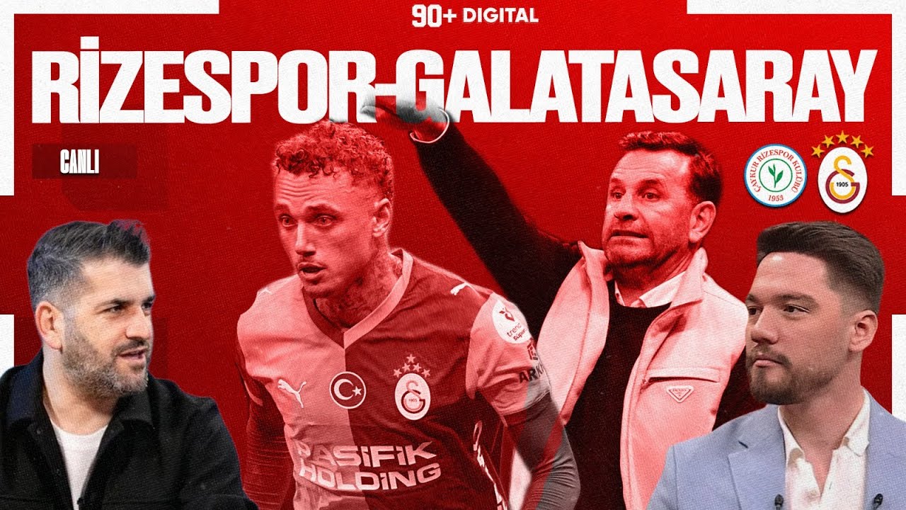 ÇAYKUR RİZE PLANI | GALATASARAY'IN 11'İ NASIL OLACAK - Son dakika gelişmeleri