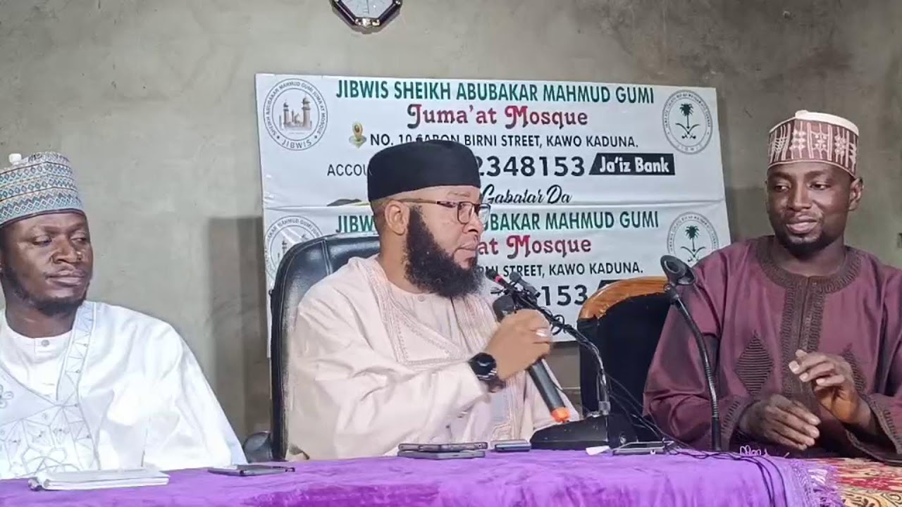 MUHADARAH Maudu’i: HAƘƘOƘIN ANNABI  TSAKANIN GIRMAMAWA DA ƘASƘANTAWA Daga Bakin Dr Ahmad Ateeq Auwal