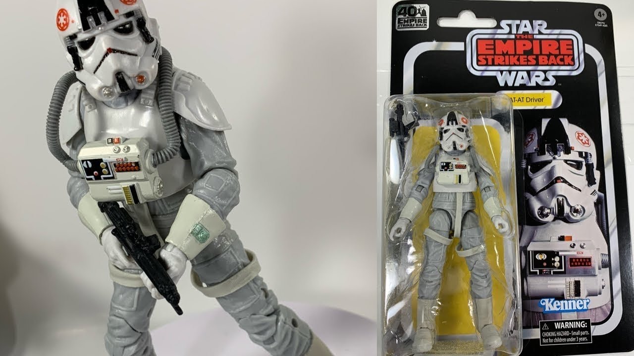 Star Wars Black Series AT-AT Driver 40th Anniversary Empire Strikes Back Action Figure Review
