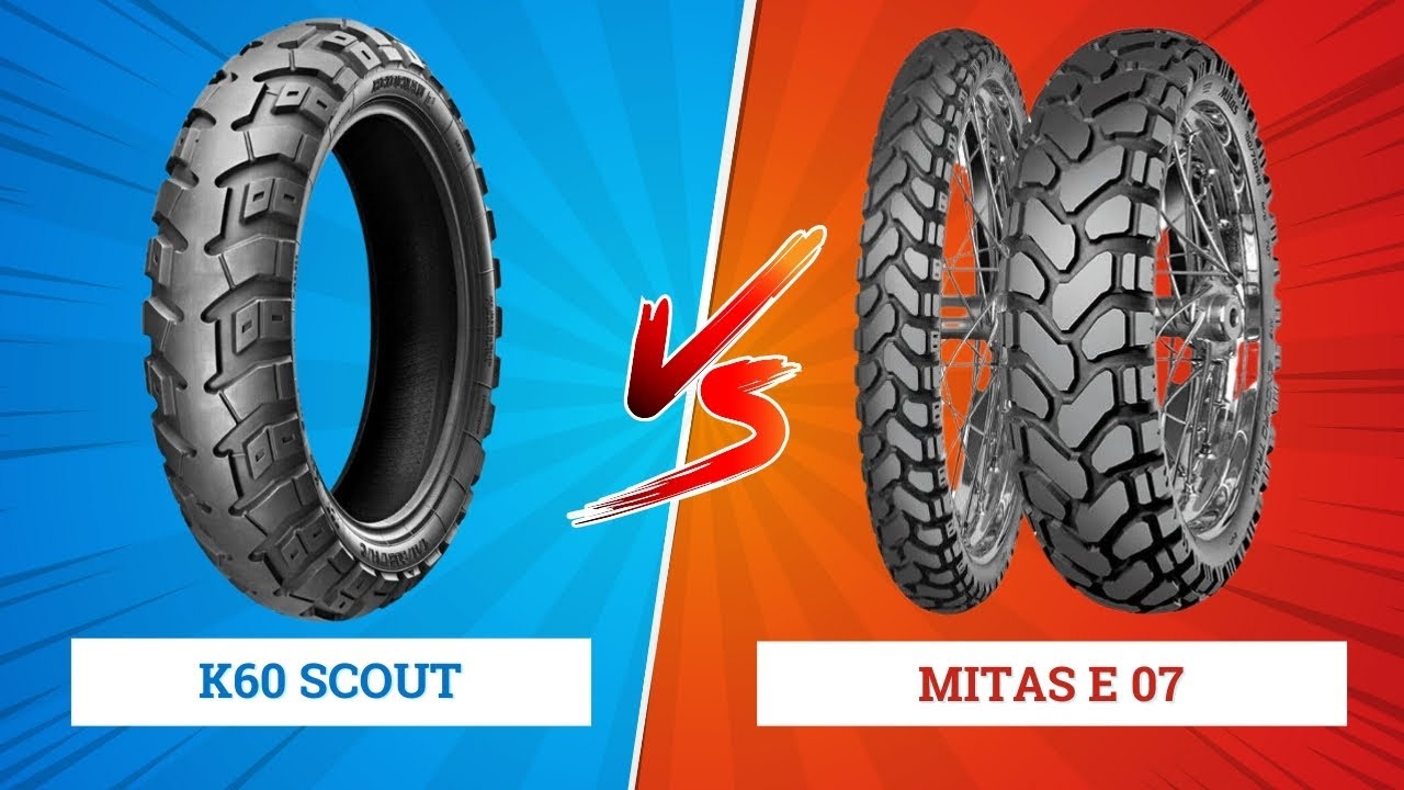 Heidenau K60 Scout vs Mitas E 07