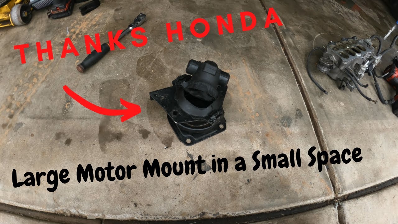 90-93 Honda Accrod motor mount Replacement
