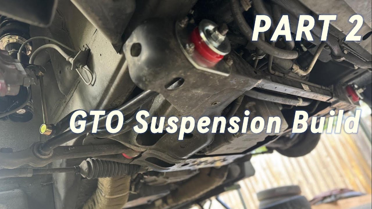 GTO Suspension Build Part 2