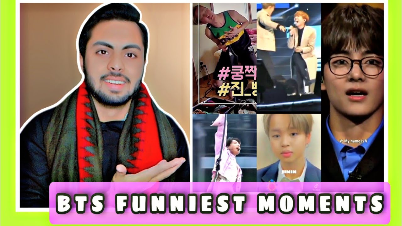 Bts Funny Tiktok Edits & Funny Moments | Pakistani Reaction