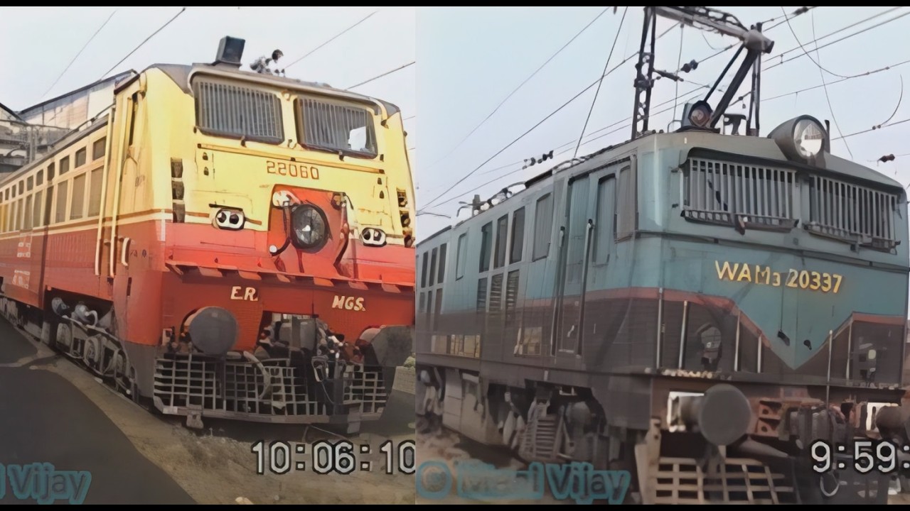 [AI Upscaled] A Tour of the Asansol Loco Shed (January 2000)