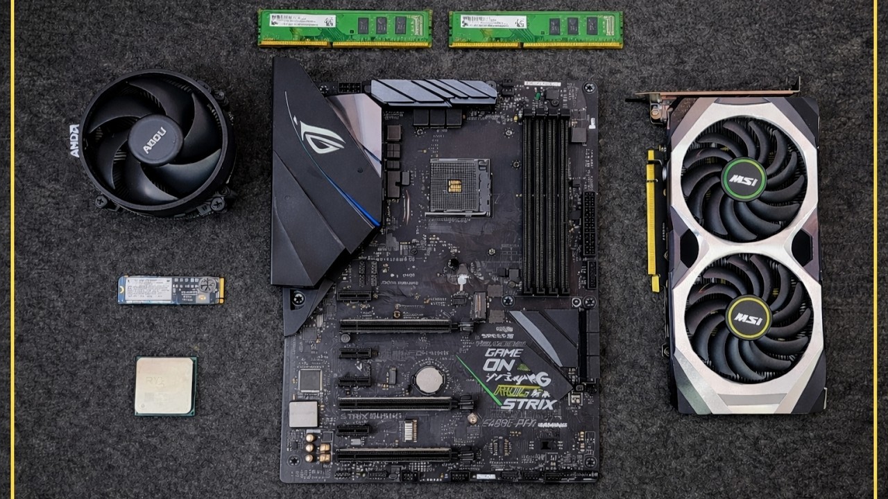 Ryzen 5 3500x + GTX 1660 Super Gaming PC Build