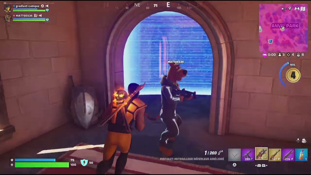 NOTRE PREMIER TOP 1 sur FORTNITE avec MATTGES35 !