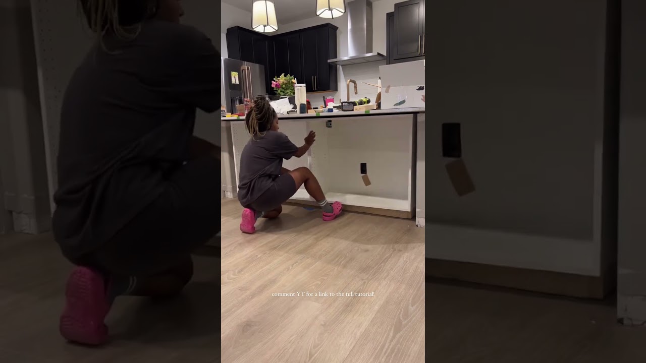 hacking ikea cabinets to fix our kitchen storage problem! 👷🏾&zwj;♀️💪🏾💁🏾&zwj;♀️