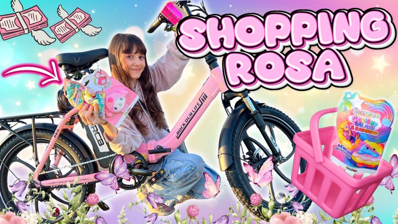 💸 🛍️ Shopping Rosa 🛍️💸 con la Bici Rosa 🎀 in edicola  🚴🏻‍♀️ Rcb RK6