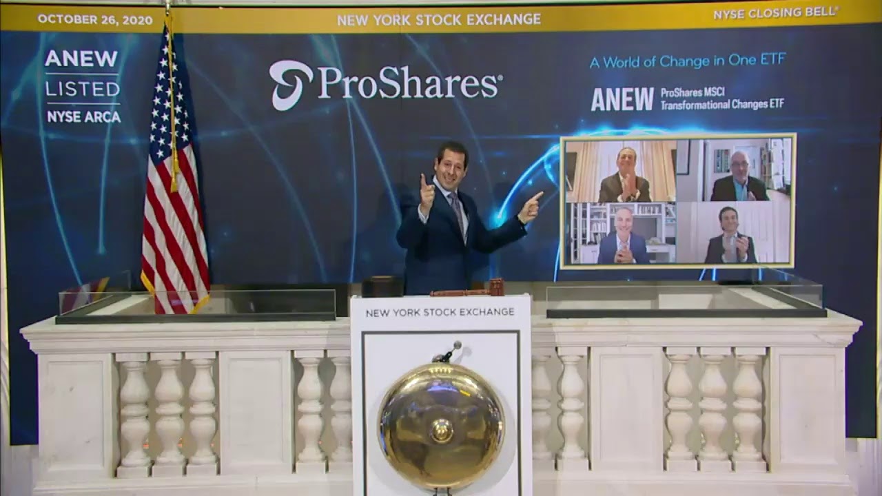 ProShares Virtually Rings The Closing Bell&reg;