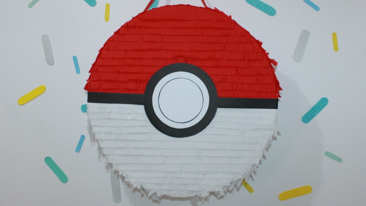 PIÑATA POKEBOLA fácil