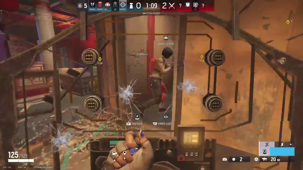 Playing Rainbow Six Siege ONLY Shield Operators