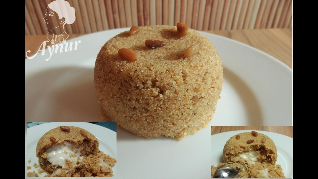 Türkisches Eis mit Helva/Eis und heiss/Irmik helvali dondurma/meinerezepte