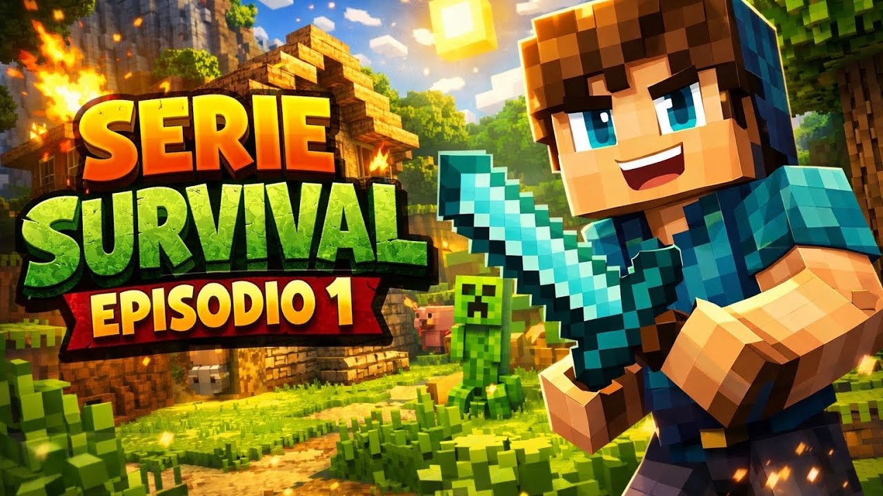 Capitulo 1 de la serie de minecraft⛏️