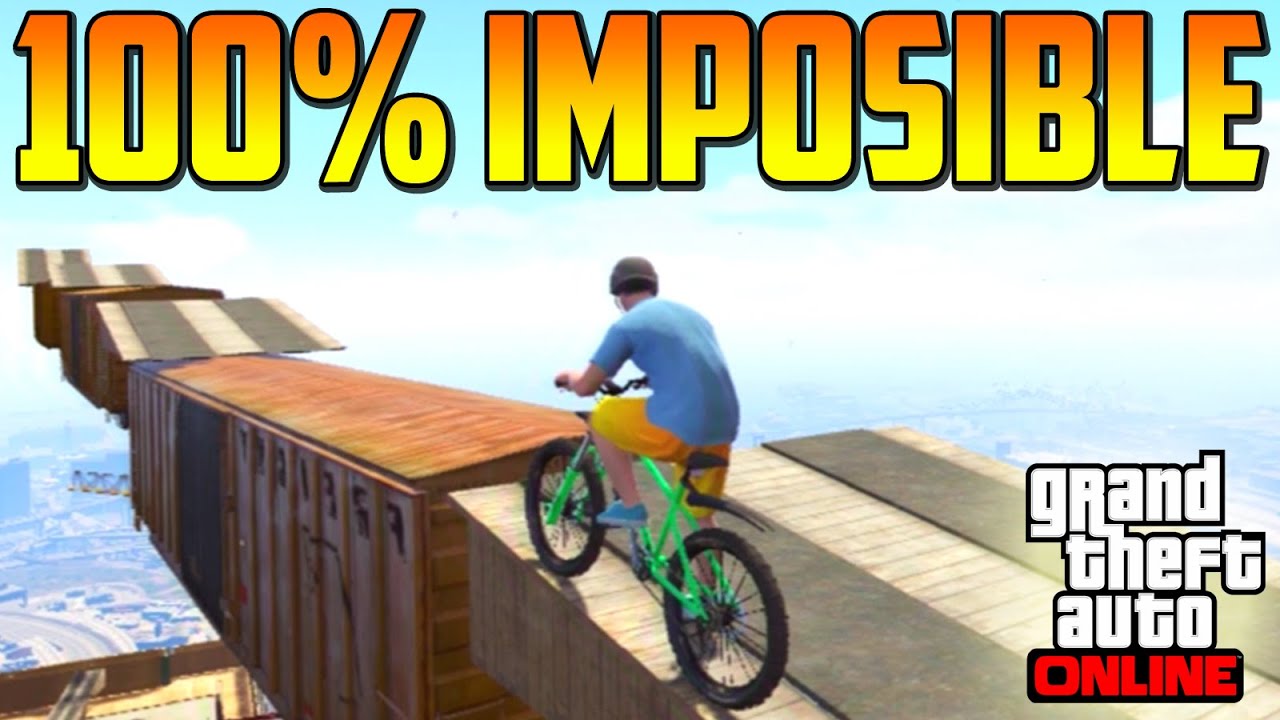 100% IMPOSIBLE! SÚPER OBSTÁCULOS!! - Gameplay GTA 5 Online Funny Moments