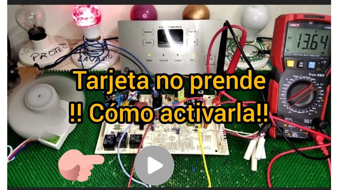 tarjeta general electric no enciende (modo of )  activación para su funcionamiento