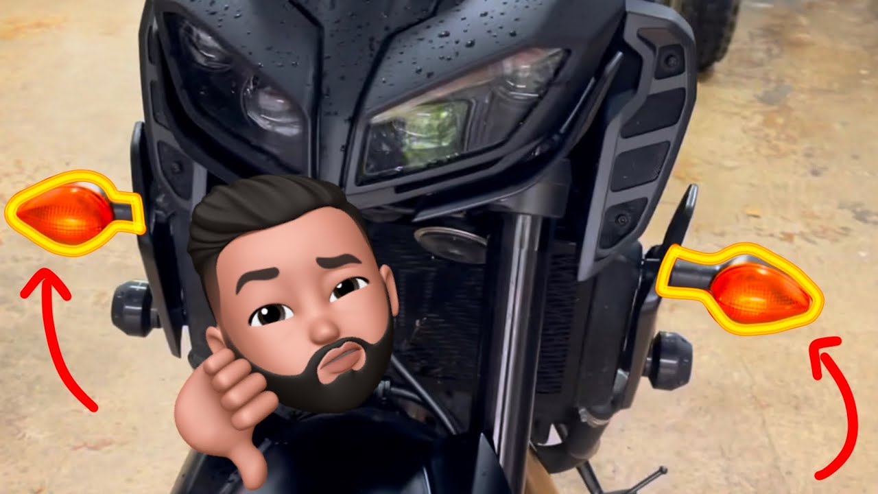 Cómo cambiar luces INTERMITENTES de MT09 / FZ09 (Parte 1) Delanteras