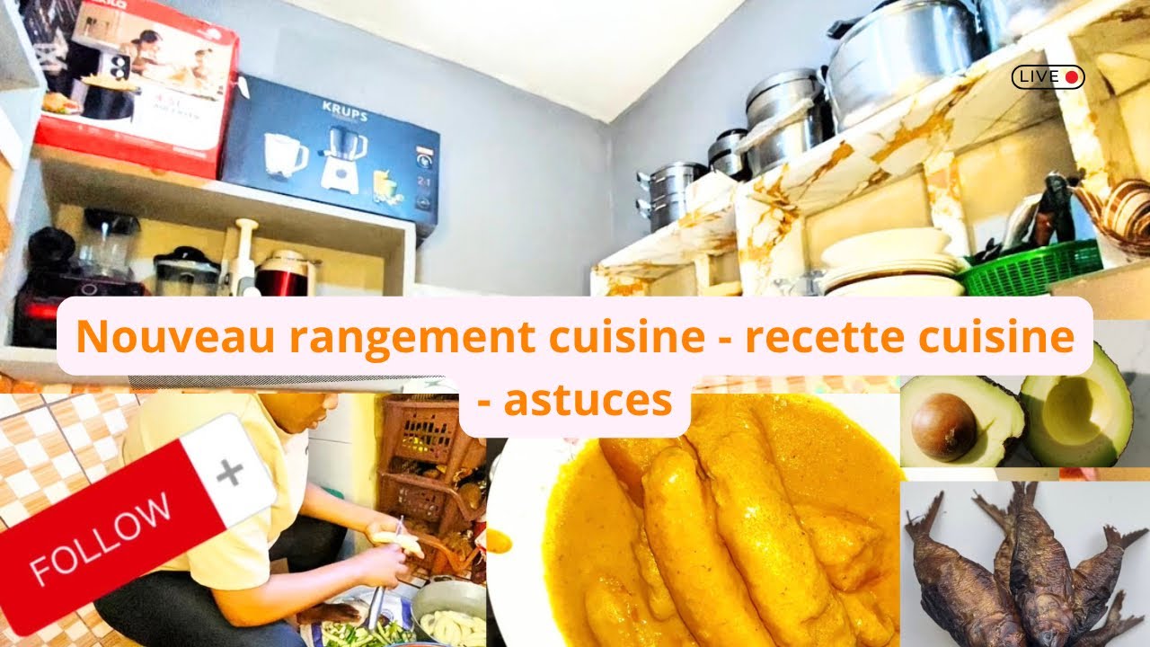 ✨Nouvelle Peinture + Rangement Cuisine 🧑‍🍳 | Recette Camerounaise de Banane Malaxée 🇨🇲🇨🇲