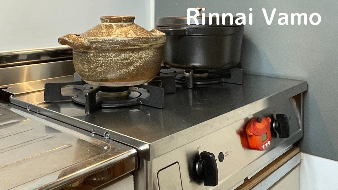キッチンの小さな変化｜ガスコンロをRinnai Vamoに替えました｜vlog