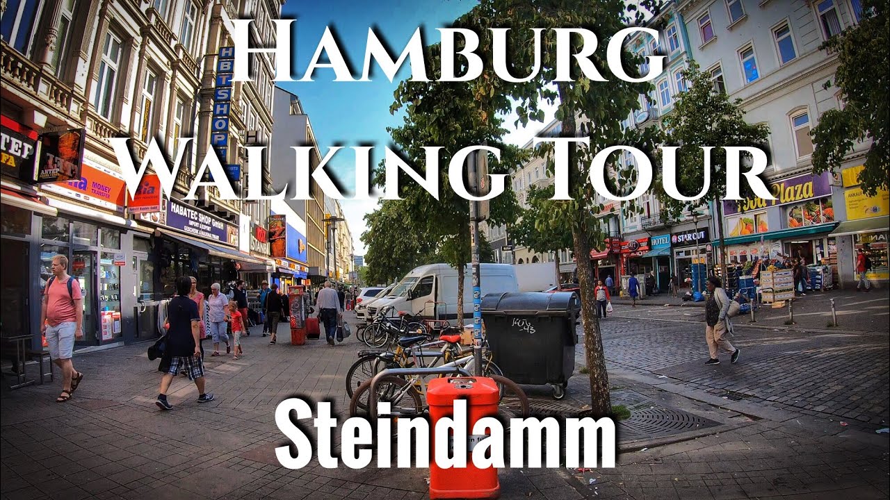 Steindamm 4K 60 UHD - Hamburg Walking Tour