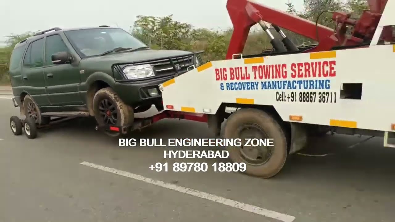 Recovery vehicle 3 in 1 (Car, Auto and Bikes)