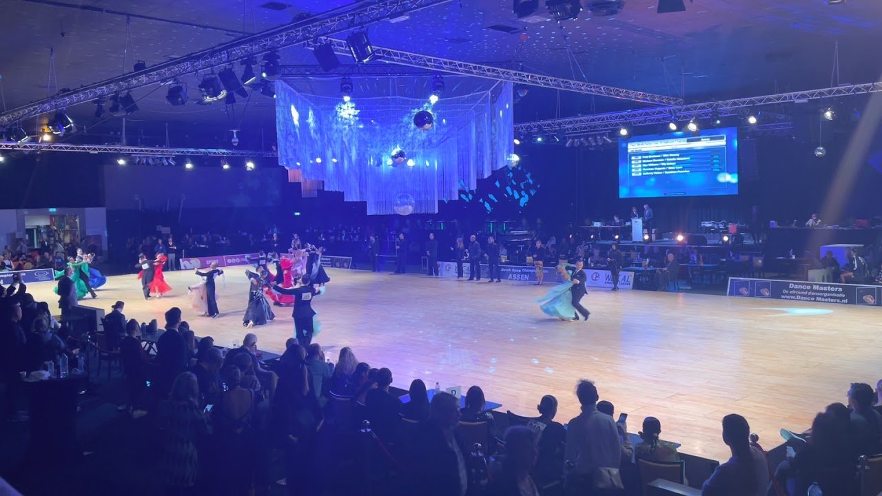 WDC Open World Senior Over 30 Ballroom Championship Assen 2021 1st Round Slow Waltz