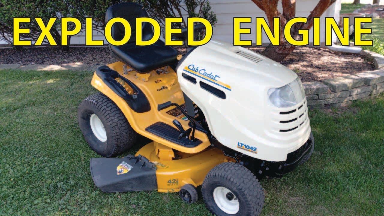 Cub Cadet 1042 Revival - saving a riding lawn mower