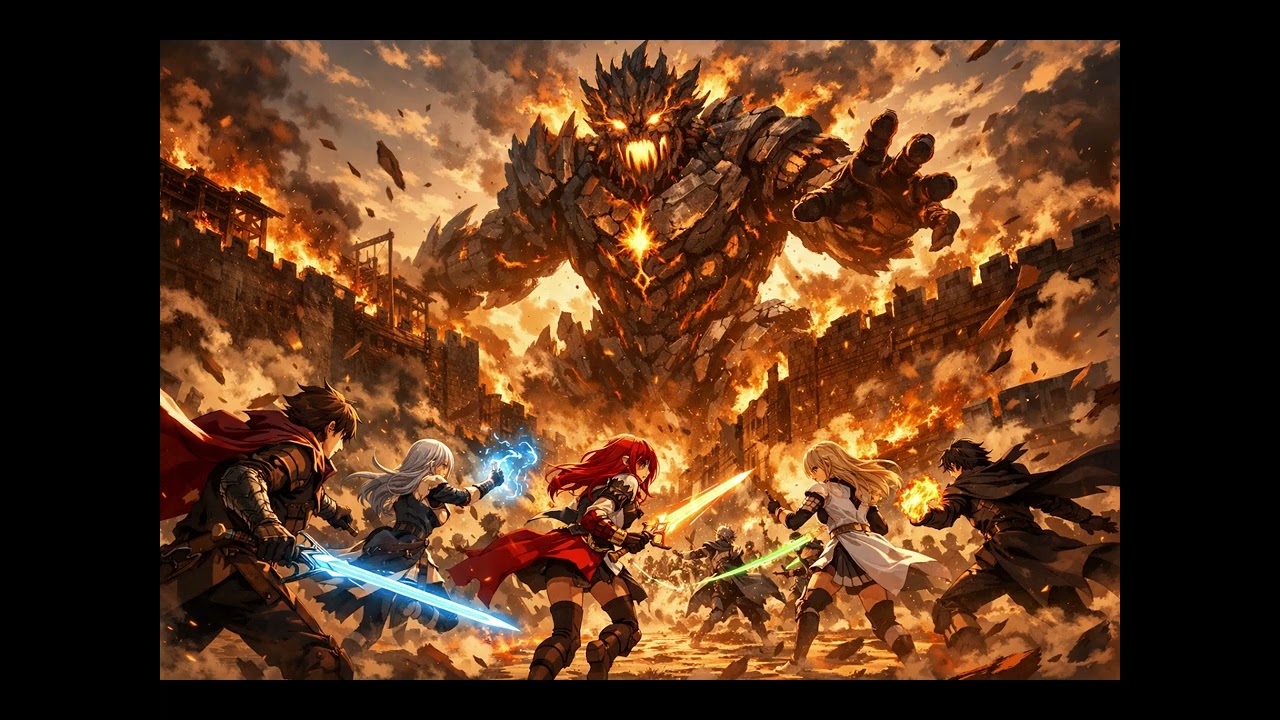 Fantasy Battle Music – Colossus Ignited