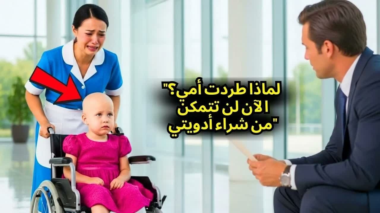 كانت الفتاة تبكي： ＂لماذا قُمْتَ بطرد أمي؟＂ – انهار المليونير عندما اكتشف أن...