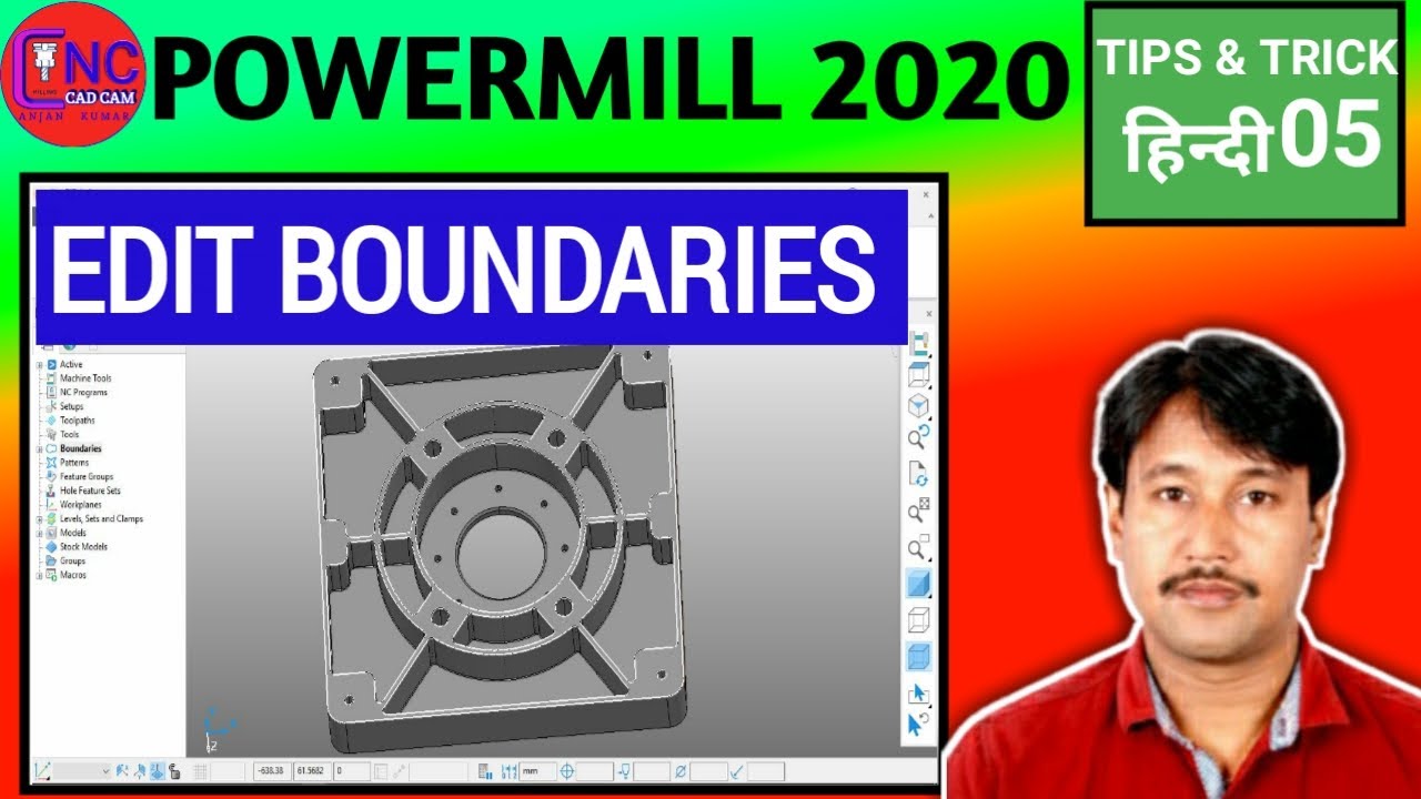 POWERMILL 2020 EDIT BOUNDARIES | HWO TO EDIT BOUNDARIES IN POWERMILL 2020 |